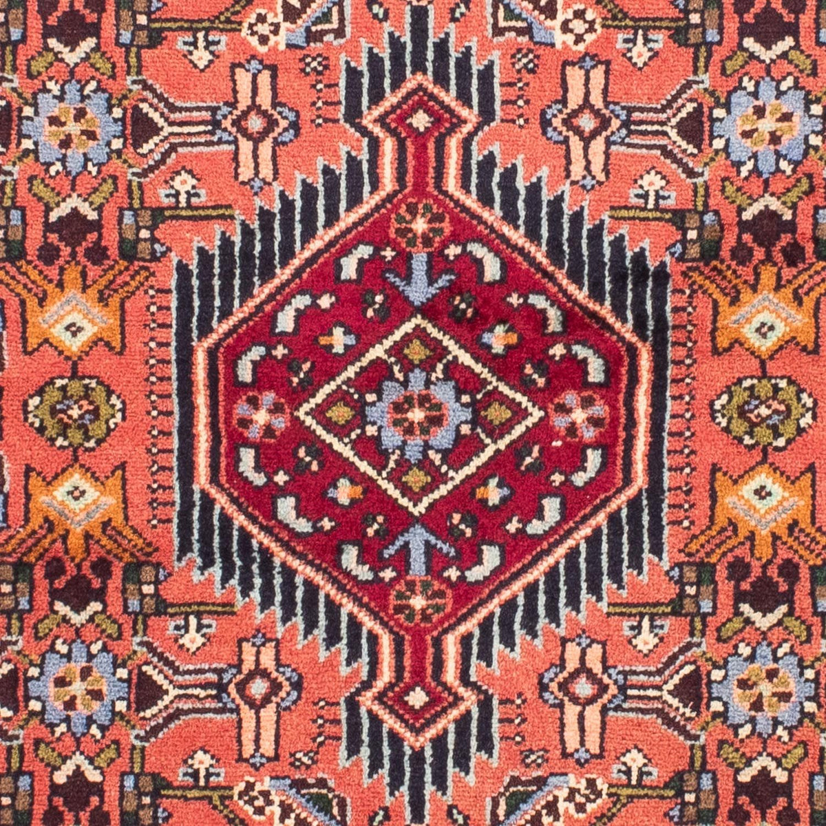 Tapis persan - Nomadic - 152 x 104 cm - rouge