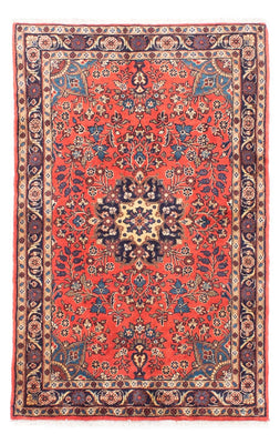 Tapis persan - Nomadic - 150 x 100 cm - rouge
