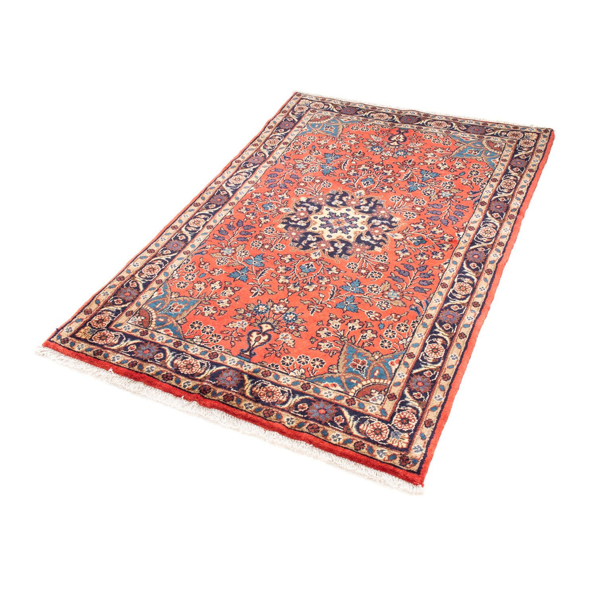 Tapis persan - Nomadic - 150 x 100 cm - rouge