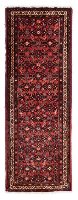 Tapis de couloir Tapis persan - Nomadic - 205 x 70 cm - rouge foncé