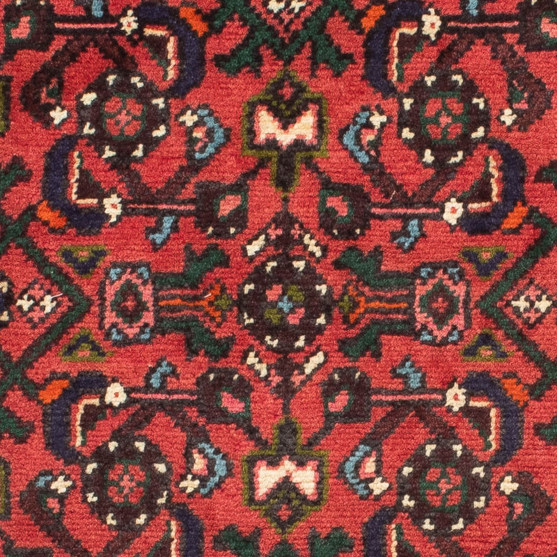 Tapis de couloir Tapis persan - Nomadic - 195 x 70 cm - rouge foncé