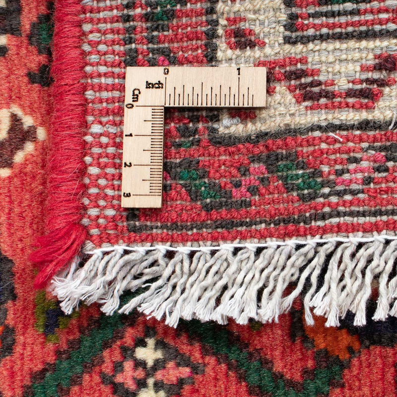 Tapis de couloir Tapis persan - Nomadic - 195 x 70 cm - rouge foncé