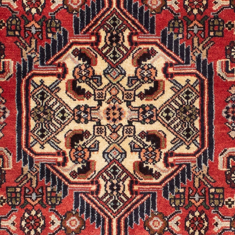 Tapis de couloir Tapis persan - Nomadic - 204 x 82 cm - rouge