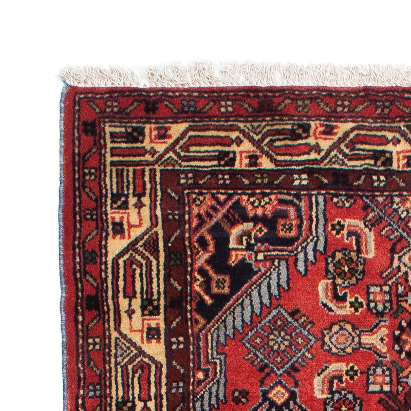 Tapis de couloir Tapis persan - Nomadic - 204 x 82 cm - rouge