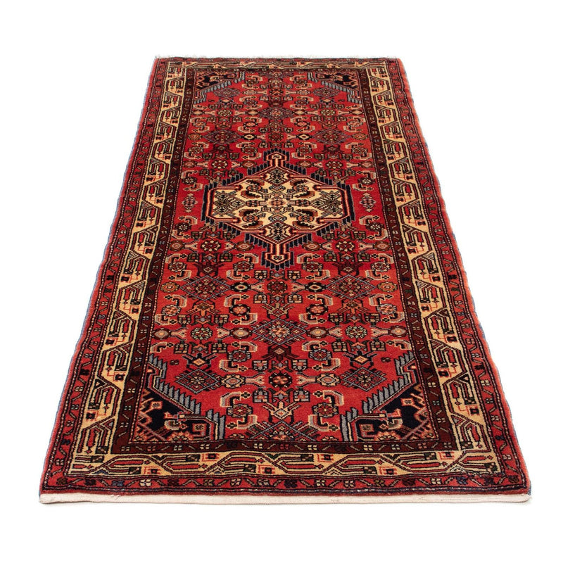 Tapis de couloir Tapis persan - Nomadic - 204 x 82 cm - rouge
