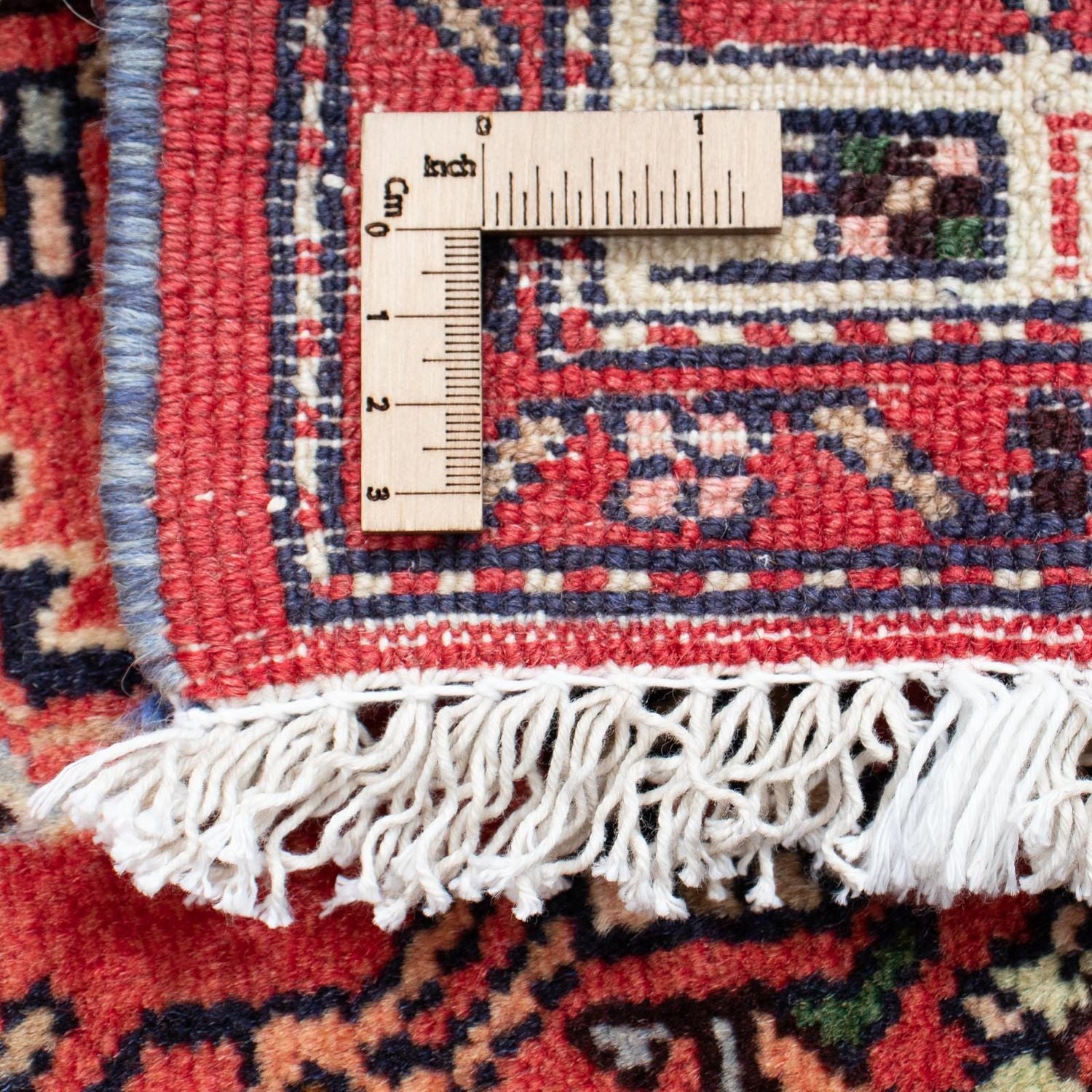 Tapis de couloir Tapis persan - Nomadic - 204 x 82 cm - rouge