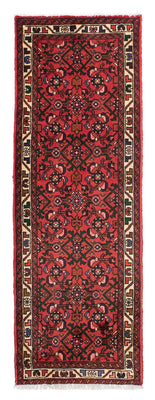 Tapis de couloir Tapis persan - Nomadic - 195 x 68 cm - rouge foncé