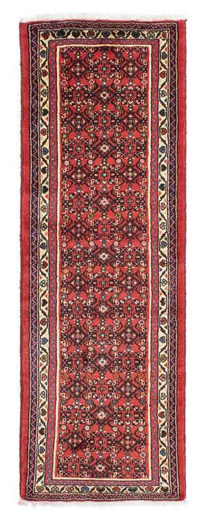Tapis de couloir Tapis persan - Nomadic - 197 x 68 cm - rouge