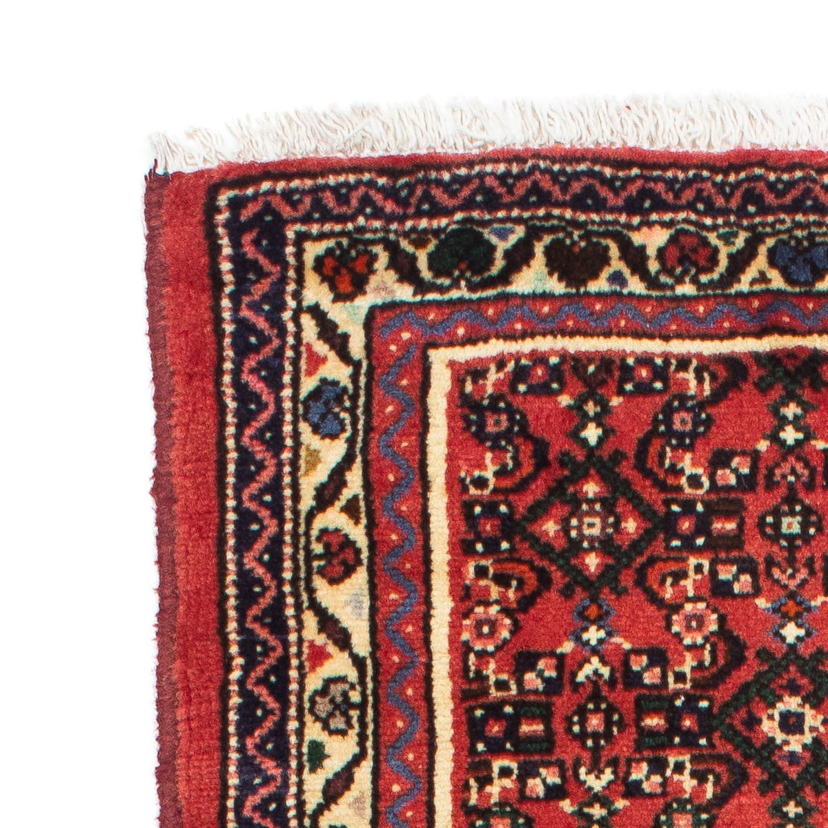 Tapis de couloir Tapis persan - Nomadic - 197 x 68 cm - rouge