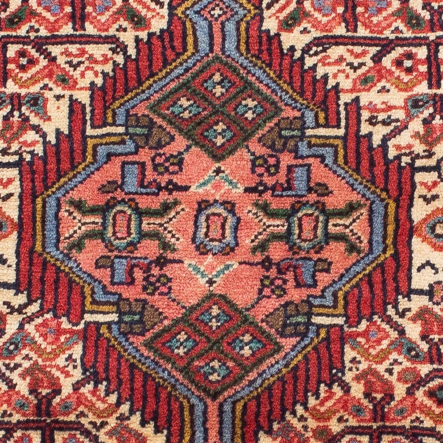 Tapis de couloir Tapis persan - Nomadic - 210 x 78 cm - rouge clair