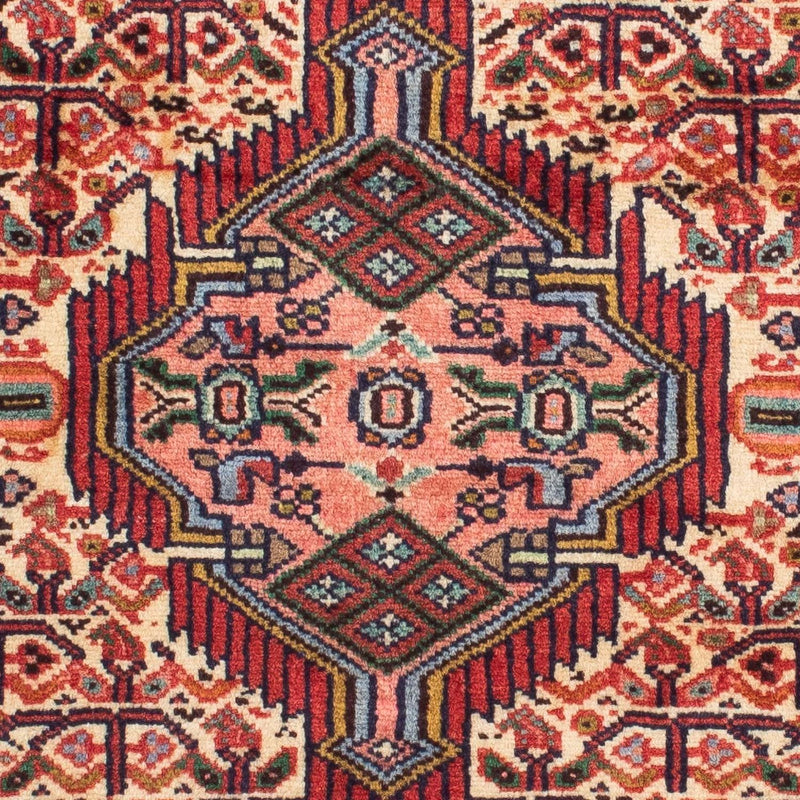 Tapis de couloir Tapis persan - Nomadic - 207 x 86 cm - rouge clair