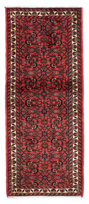 Tapis de couloir Tapis persan - Nomadic - 200 x 73 cm - rouge foncé