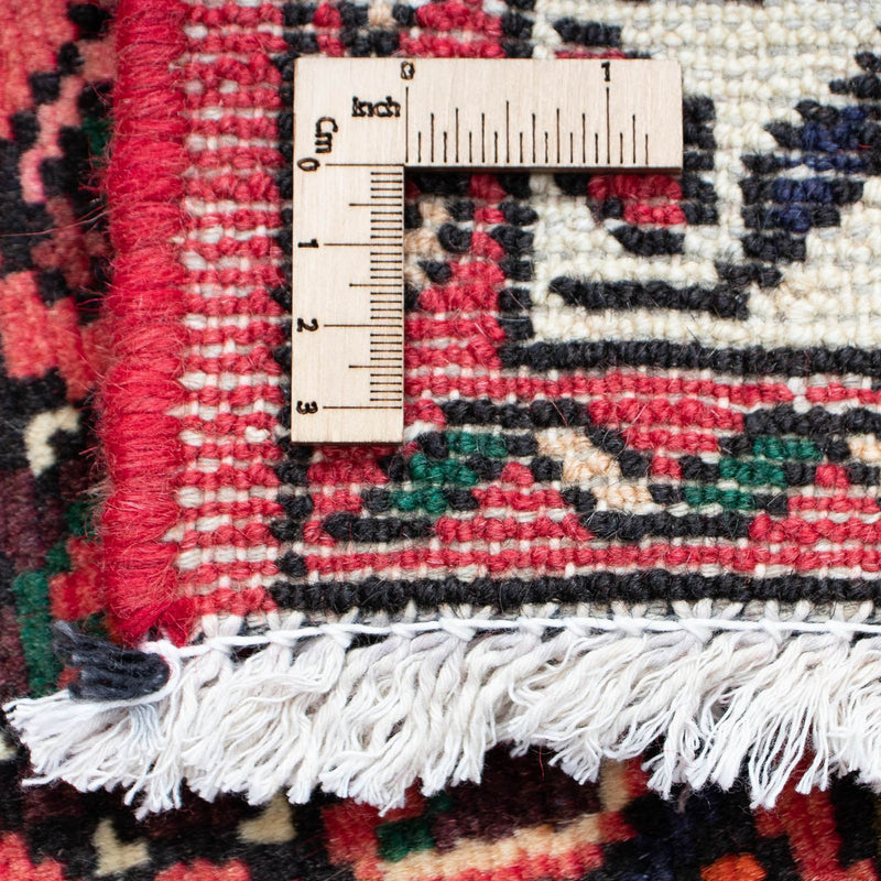 Tapis de couloir Tapis persan - Nomadic - 200 x 73 cm - rouge foncé
