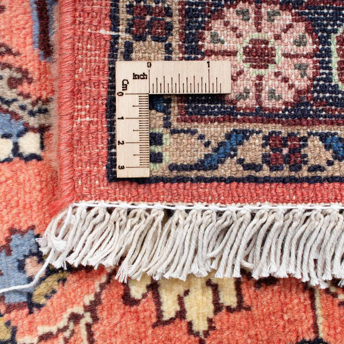 Tapis de couloir Tapis persan - Nomadic - 220 x 83 cm - rouge clair