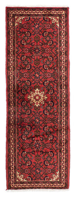 Tapis de couloir Tapis persan - Nomadic - 200 x 67 cm - rouge foncé