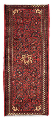 Tapis de couloir Tapis persan - Nomadic - 192 x 70 cm - rouge foncé