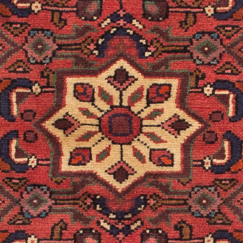 Tapis de couloir Tapis persan - Nomadic - 192 x 70 cm - rouge foncé