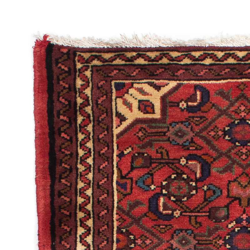 Tapis de couloir Tapis persan - Nomadic - 192 x 70 cm - rouge foncé