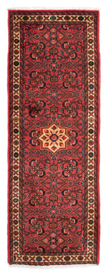 Tapis de couloir Tapis persan - Nomadic - 210 x 73 cm - rouge foncé