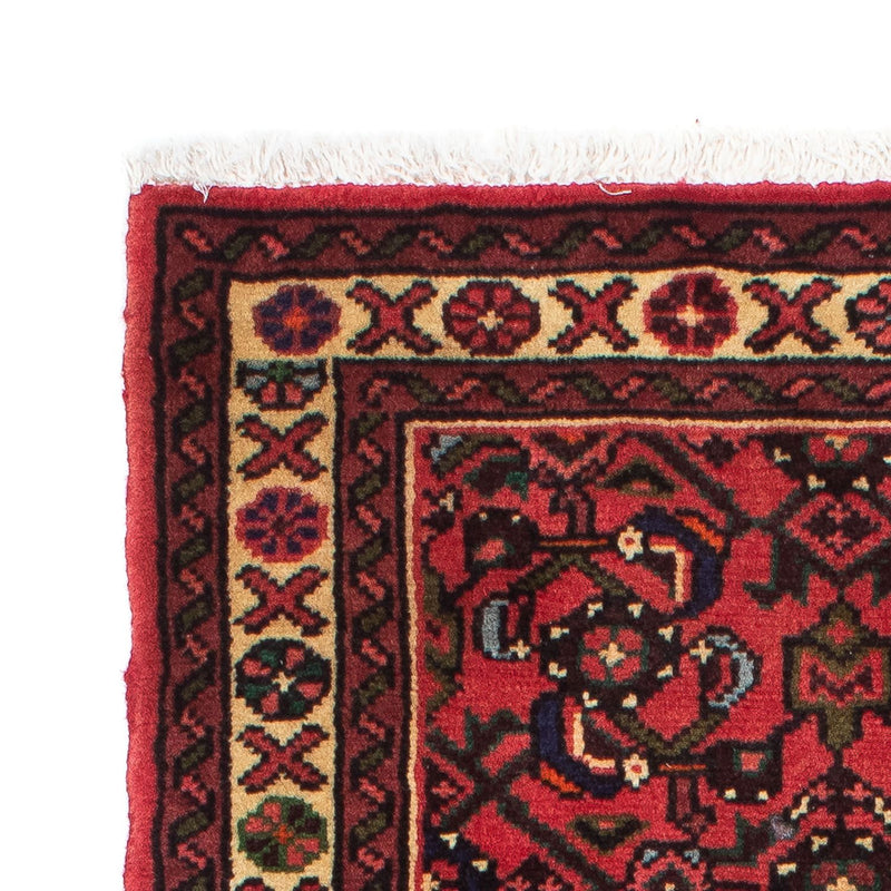 Tapis de couloir Tapis persan - Nomadic - 200 x 70 cm - rouge foncé