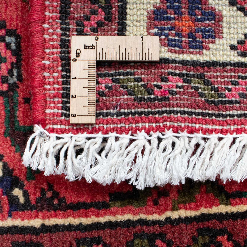 Tapis de couloir Tapis persan - Nomadic - 200 x 70 cm - rouge foncé