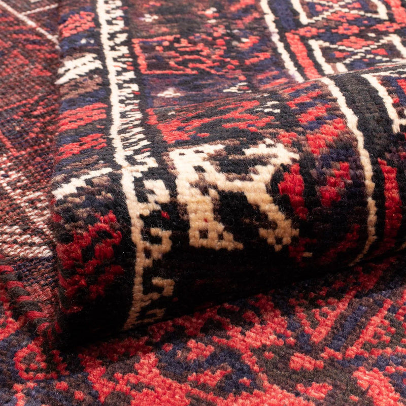 Tapis persan - Nomadic - 290 x 210 cm - rouge clair