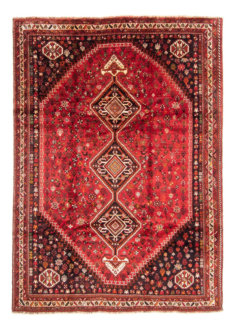 Tapis persan - Nomadic - 330 x 240 cm - rouge foncé