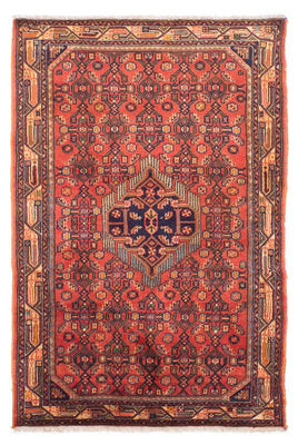 Tapis persan - Nomadic - 155 x 100 cm - rouge clair