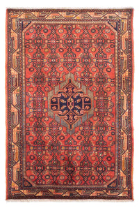 Tapis persan - Nomadic - 155 x 100 cm - rouge clair