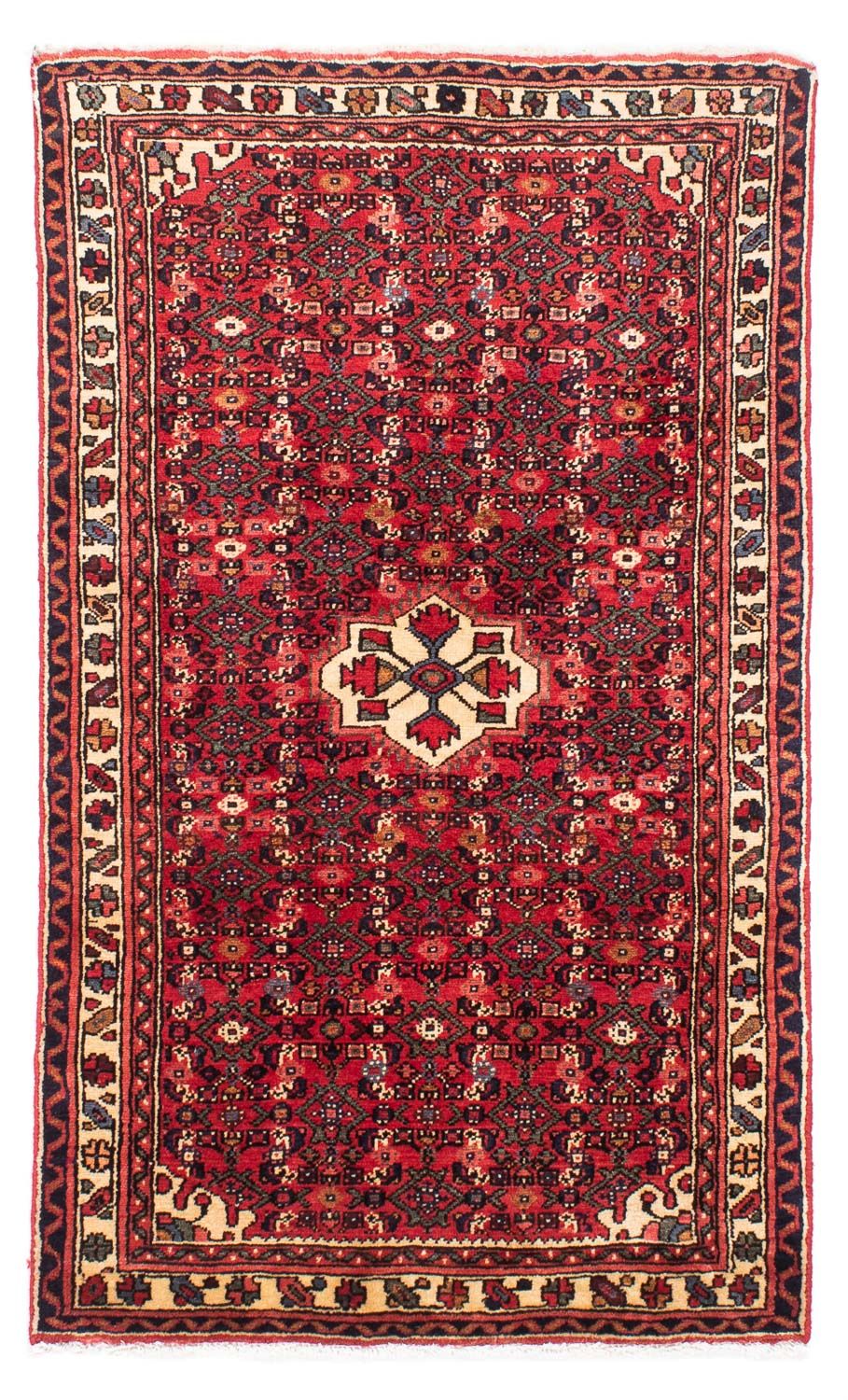 Tapis persan - Nomadic - 155 x 100 cm - rouge