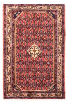 Tapis persan - Nomadic - 150 x 98 cm - rouge clair