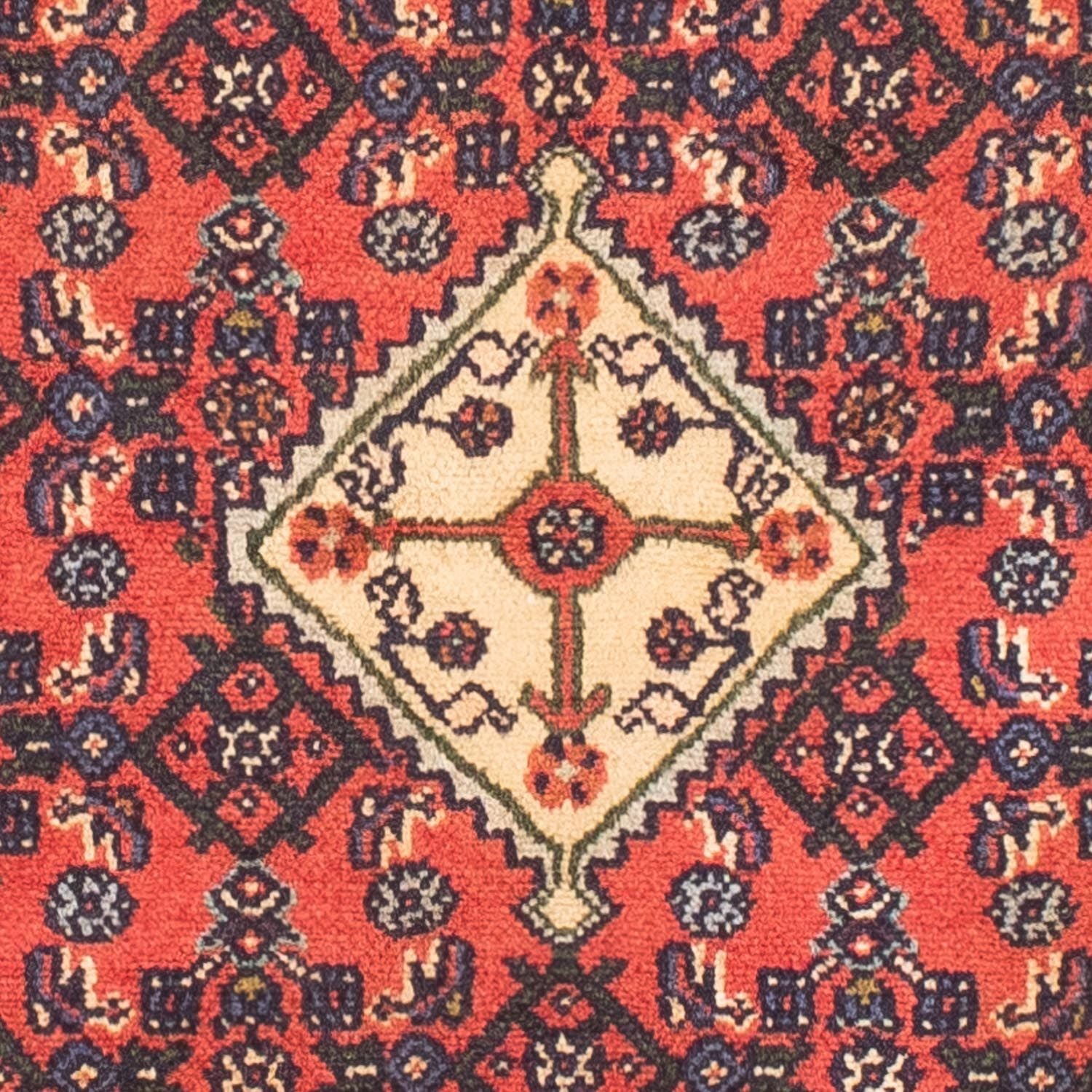 Tapis persan - Nomadic - 150 x 98 cm - rouge clair