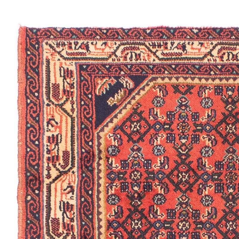 Tapis persan - Nomadic - 150 x 98 cm - rouge clair
