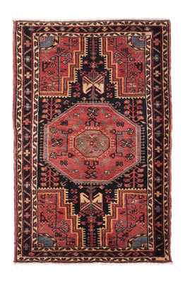 Tapis persan - Nomadic - 135 x 90 cm - bleu foncé