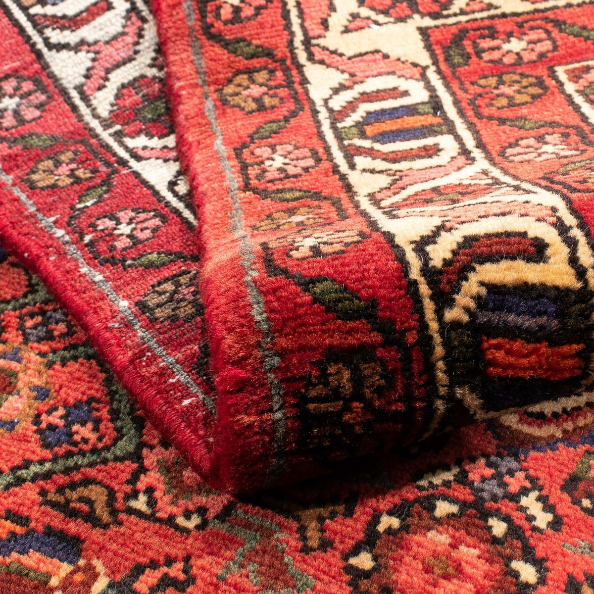 Tapis persan - Nomadic - 155 x 100 cm - rouge