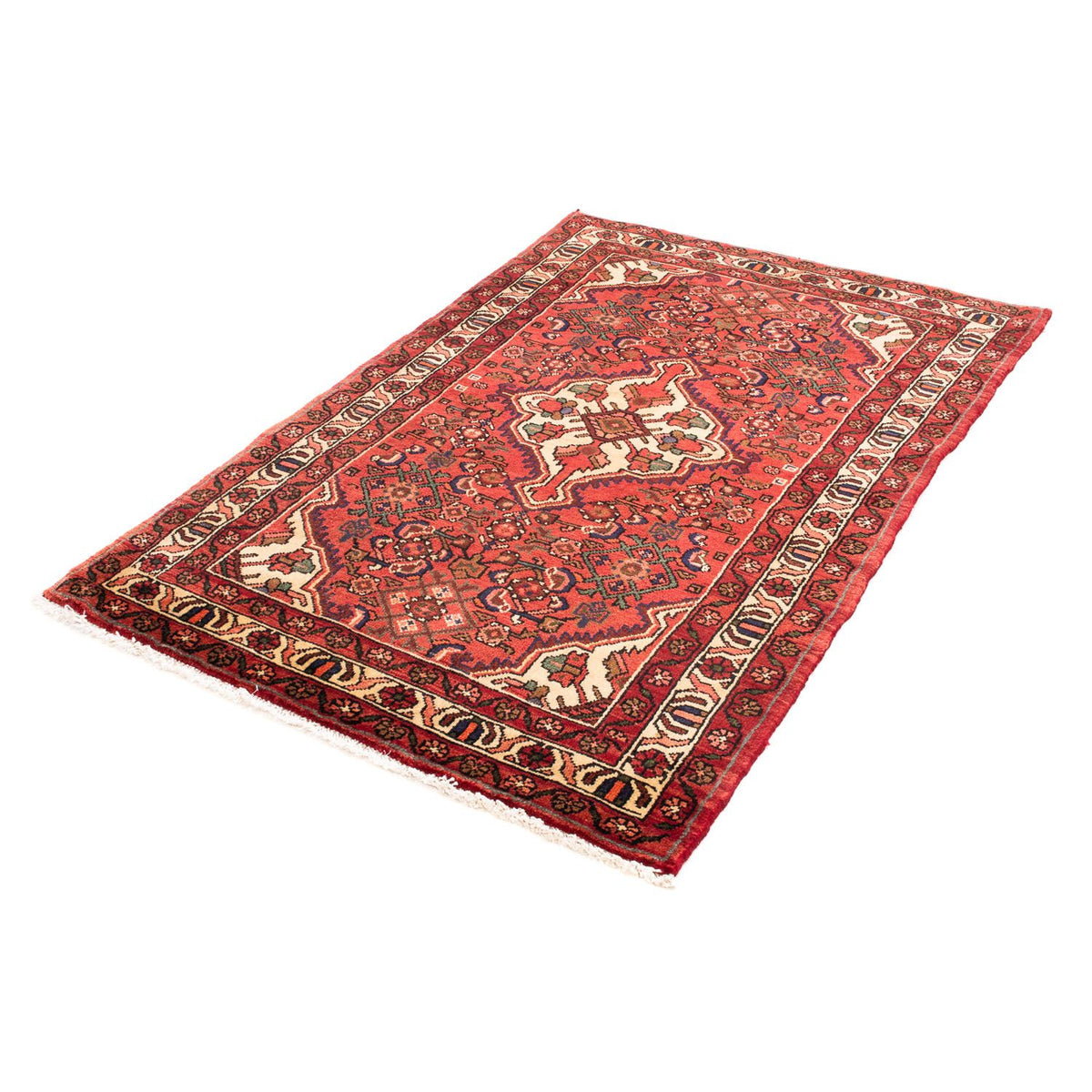 Tapis persan - Nomadic - 155 x 100 cm - rouge