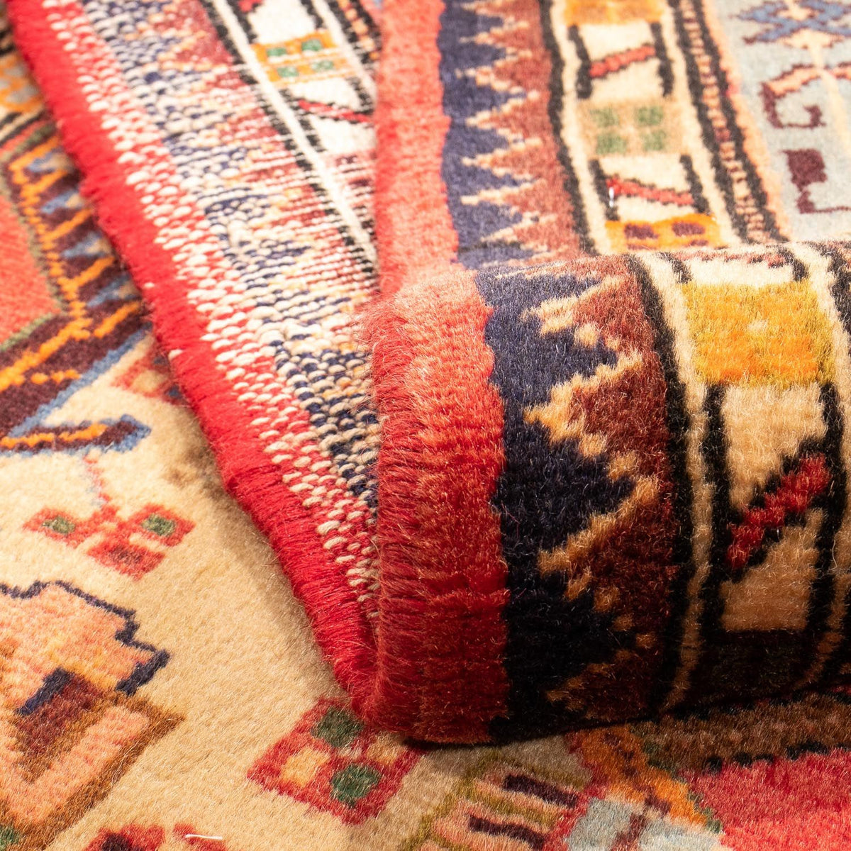 Tapis persan - Nomadic - 170 x 115 cm - rouge