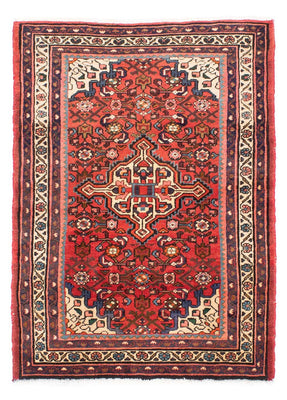 Tapis persan - Nomadic - 157 x 110 cm - rouge
