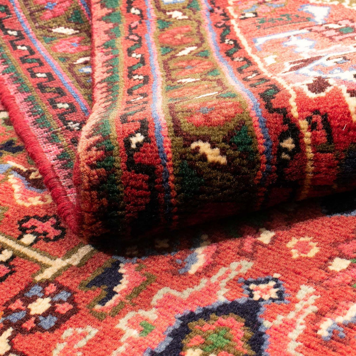 Tapis persan - Nomadic - 150 x 102 cm - rouge