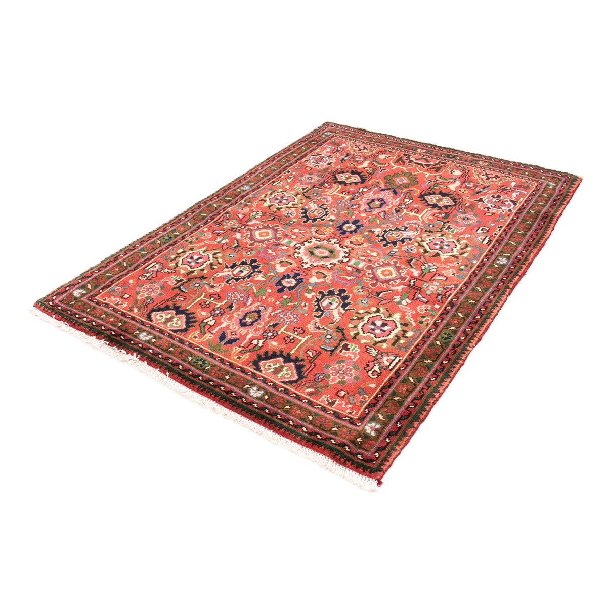 Tapis persan - Nomadic - 150 x 102 cm - rouge