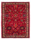 Tapis persan - Nomadic - 160 x 112 cm - rouge foncé