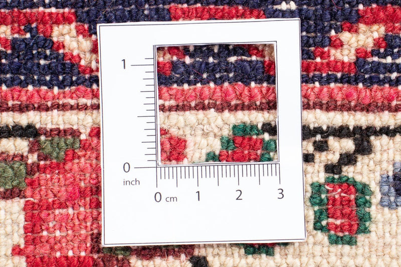 Tapis persan - Nomadic - 160 x 112 cm - rouge foncé