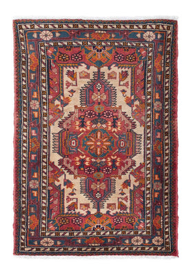 Tapis persan - Nomadic - 133 x 92 cm - multicolore