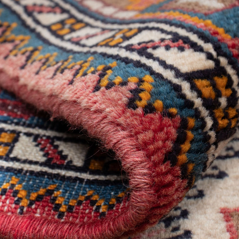 Tapis persan - Nomadic - 133 x 92 cm - multicolore