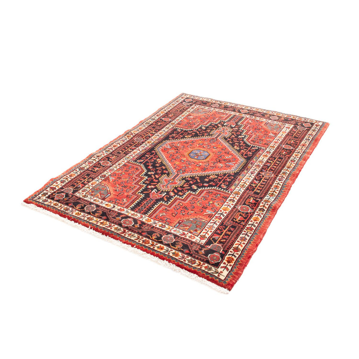 Tapis persan - Nomadic - 160 x 115 cm - rouge
