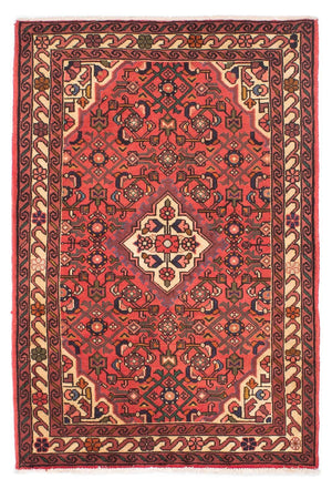 Tapis persan - Nomadic - 150 x 103 cm - rouge