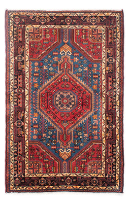 Tapis persan - Nomadic - 163 x 107 cm - rouge foncé