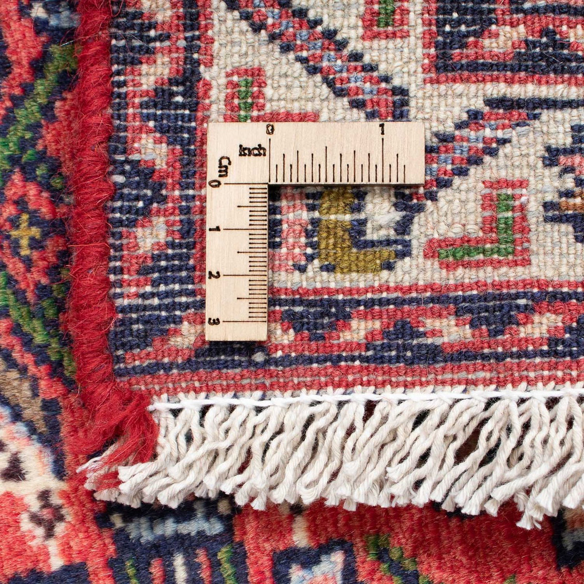 Tapis de couloir Tapis persan - Nomadic - 193 x 77 cm - rouge foncé