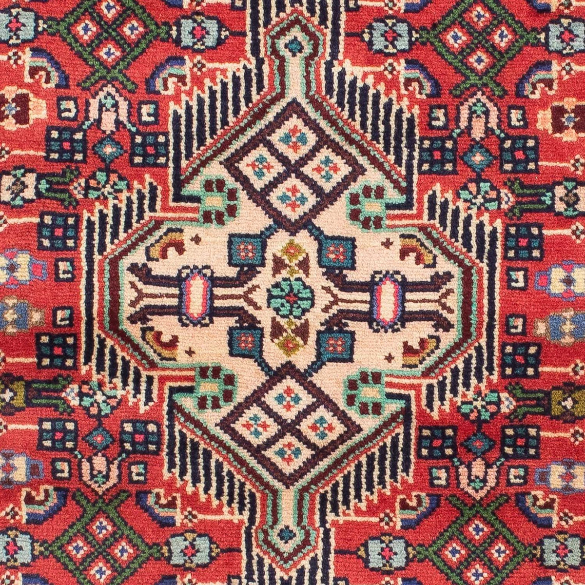 Tapis de couloir Tapis persan - Nomadic - 190 x 78 cm - rouge clair