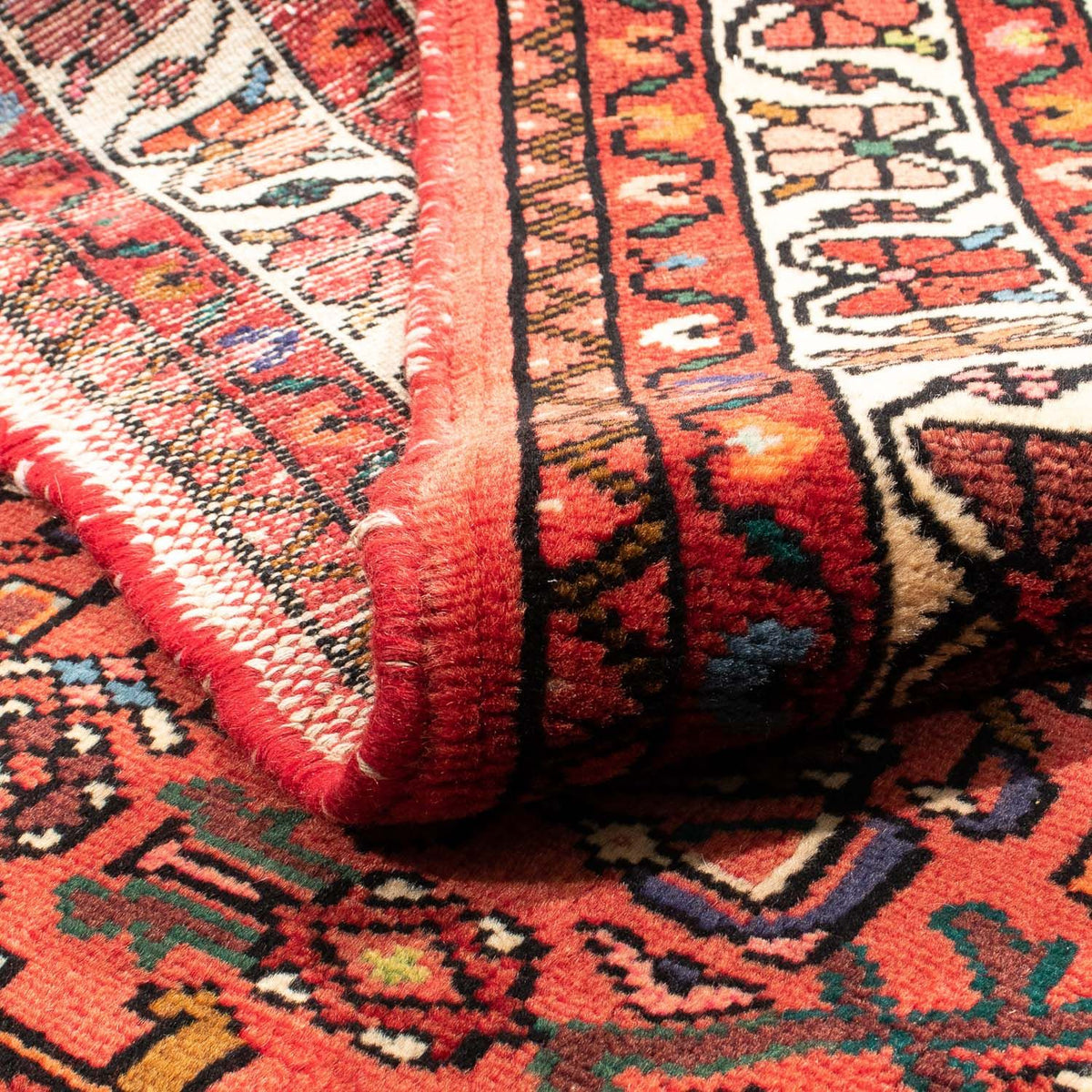 Tapis persan - Nomadic - 212 x 152 cm - rouge